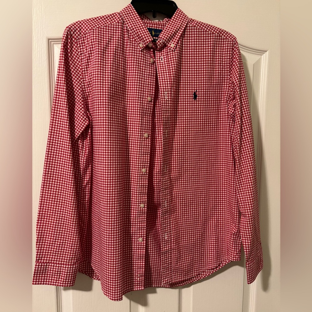 Boys Polo Ralph Lauren button down dress shirt size: XL 18-20